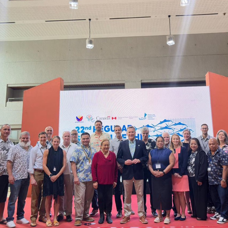 Delegates gathered at a Western and Central Pacific Fisheries Commission session