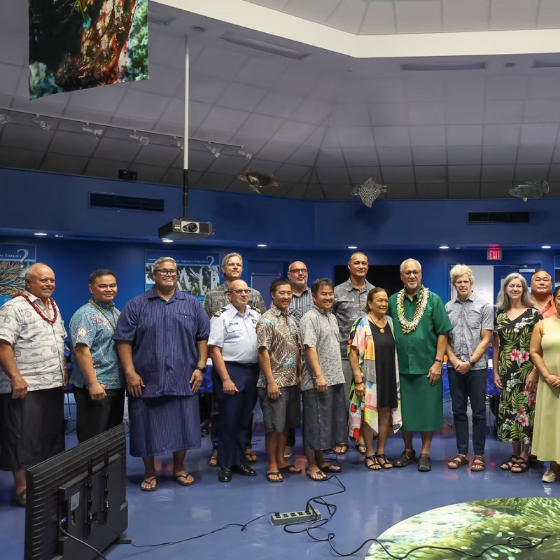 Territorial and federal partners gathered at a fisheries meeting